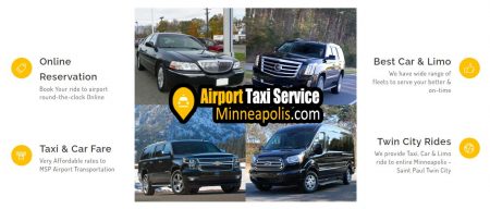 Taxi services at the Minneapolis-Saint Paul Airport MSP